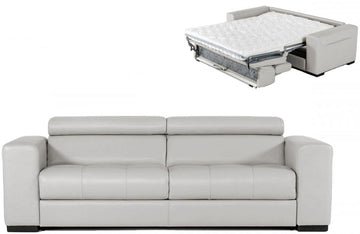 Coronelli Collezioni Icon Modern Italian Leather Sofa Bed