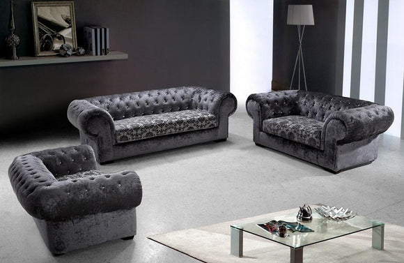 Savanna Modern Fabric Sofa Set
