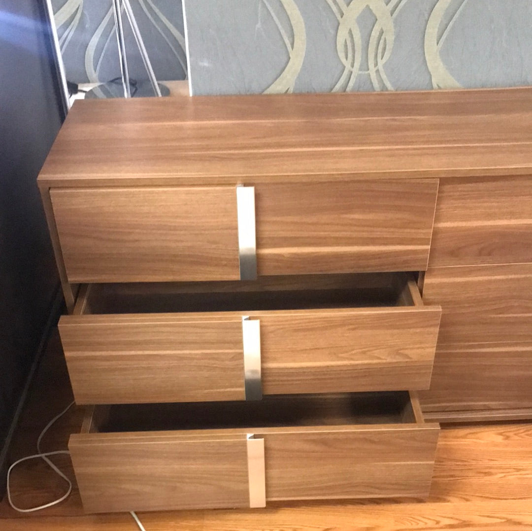 Viola Walnut Dresser floor sample