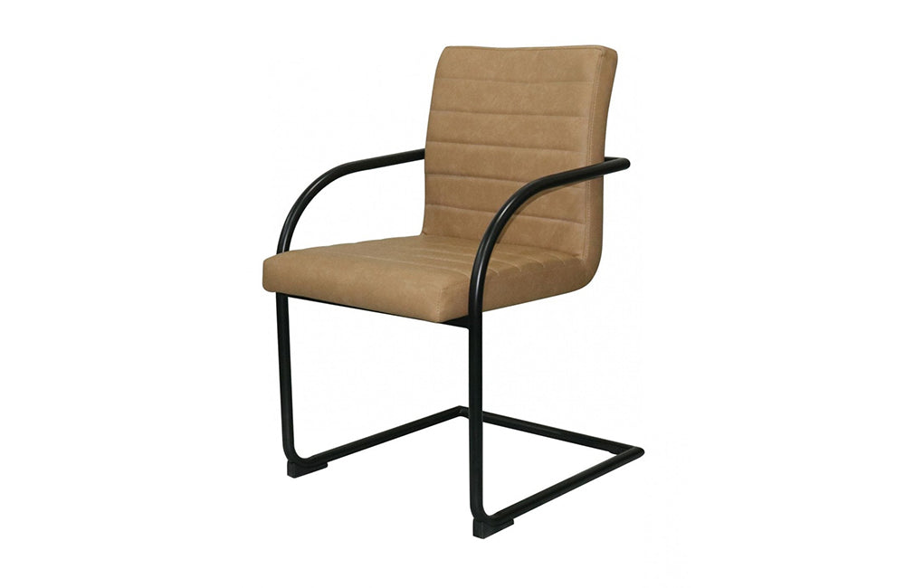 Modrest Ivey Modern Tan Dining Chair (Set of 2)