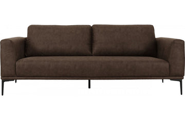 Divani Casa Jada Modern Brown Fabric Loveseat