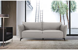 Divani Casa Jihae Modern Grey Fabric Sofa
