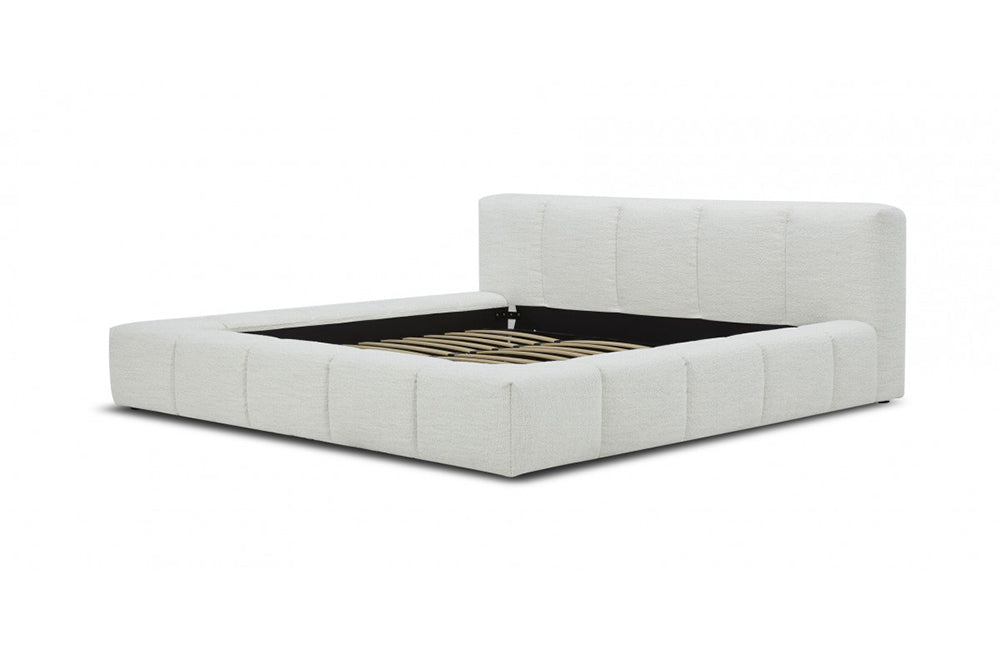 Modrest Lamont Modern Fabric Platform Bed