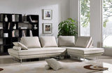 Madeleine Modern Grey Fabric Sofa Bed Set