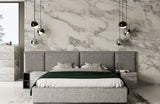 Nova Domus Maranello Modern Grey Bed