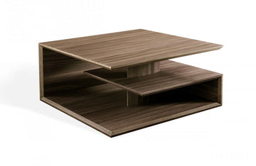 Modrest Raelynn Modern Walnut Coffee Table