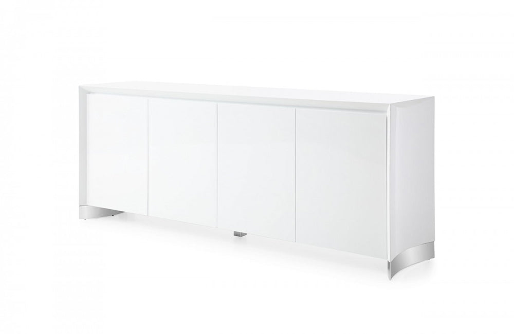Modrest Siena Modern White High Gloss Buffet
