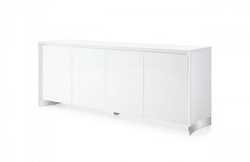 Modrest Siena Modern White High Gloss Buffet