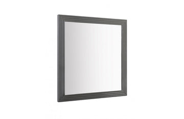 Modrest Splendor Grey High Gloss Slatted MIrror