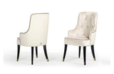 Larissa Fabric Dining Chair White